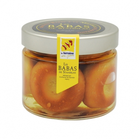 Babas à la mirabelle de Lorraine pot 290g CARTON DE 8 POTS