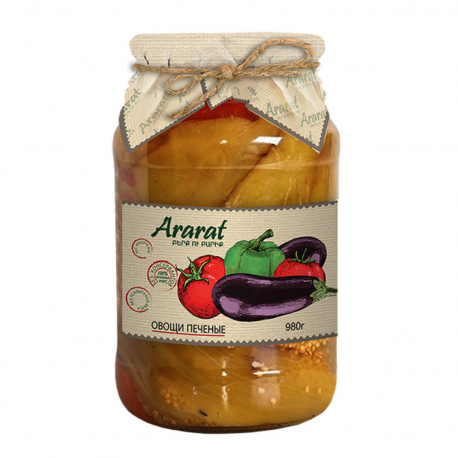 LÉGUMES GRILLE - ARARAT BOCAL 980GR - PACK DE 12