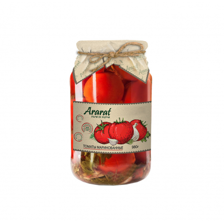 TOMATES MARINÉS - ARARAT BOCAL 0.98L - PACK DE 12