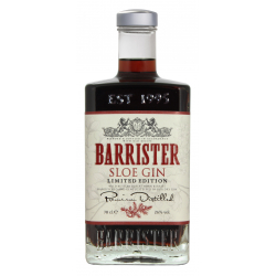 LIQUEUR BARRISTER SLOE GIN 26%VOL 0.7L 