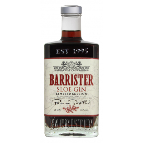 LIQUEUR BARRISTER SLOE GIN 26%VOL 0.7L 