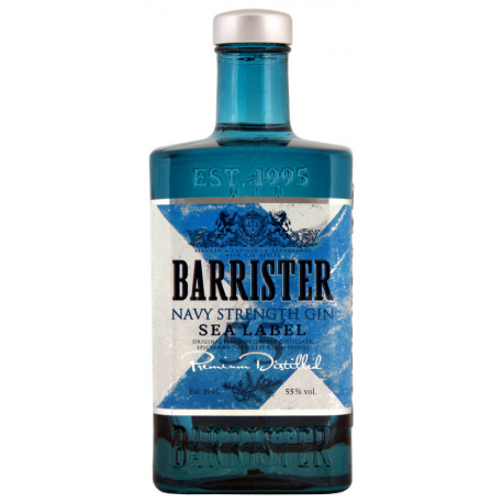 Ladoga Gin Barrister NAVY STRENGTH 40%