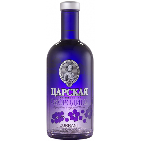 VODKA TSAR CASSIS (Tsarskarya) 38%VOL 0.7L