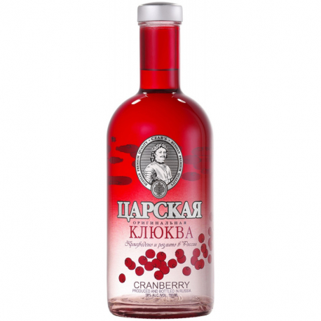 VODKA TSAR CANNEBERGE (Tsarskarya) 38%VOL 0.7L 