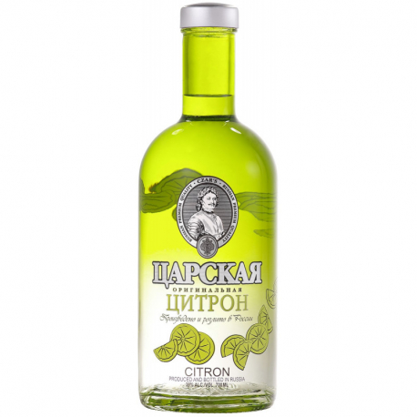 VODKA TSAR CITRON (Tsarskarya) 38%VOL 0.7L 