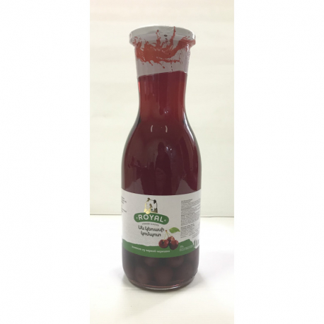 JUS DE CERISE NOIRES COMPOTE - ROYAL 1L