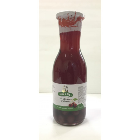 JUS DE CERISE NOIRES COMPOTE -ROYAL 1L