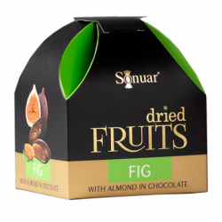 Fruits secs au chocolat N°41 - Sonuar Figue 150g - Pack de 12