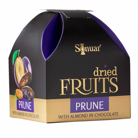 Fruits secs au chocolat N°40 - Sonuar Prune150g