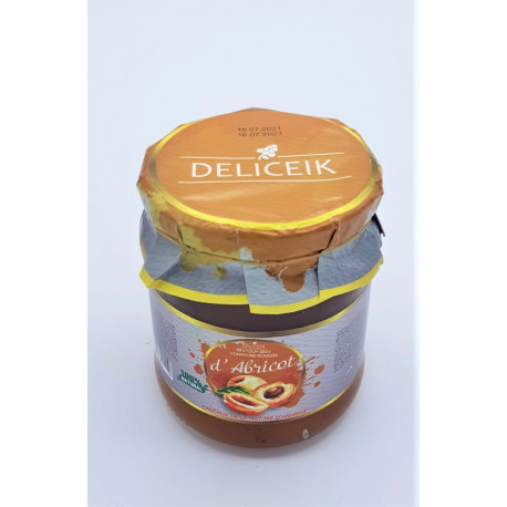 CONFITURE D'ABRICOT(DJAIM) - DELICEIK BOCAL 600G