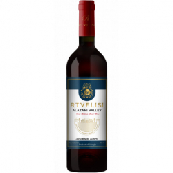 VIN ROUGE SEMI-SUCRÉ RTVELISI ALAZANI VALLEY 0.75L