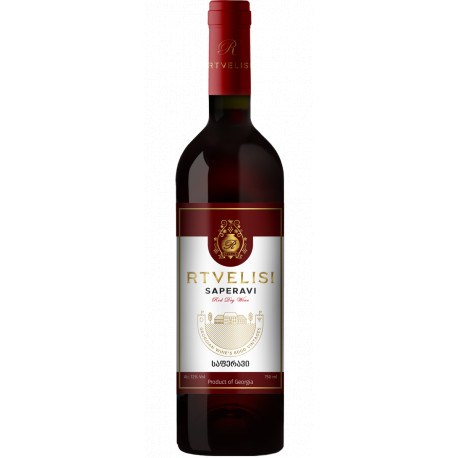 VIN ROUGE SEC RTVELISI SAPERAVI 0.75L 