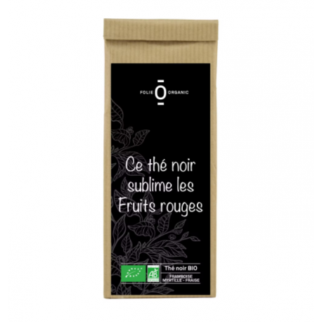 THÉ NOIR FRUITS ROUGES Sachet S