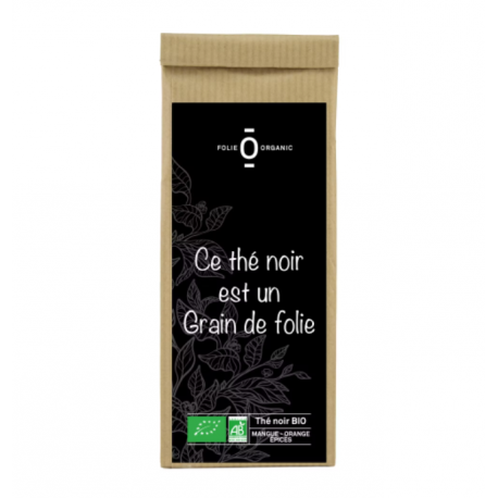 THÉ NOIR GRAIN DE FOLIE Sachet S