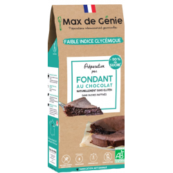 PREPARATION BIO POUR FONDANT CHOCOLAT SANS GLUTEN