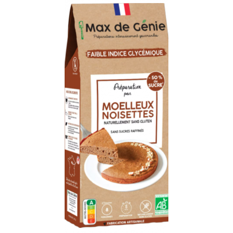 Preparation bio molleux noisette (naturellement sans gluten)