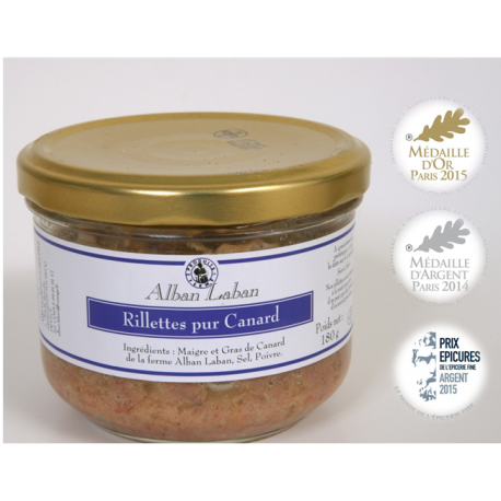 Rillettes pur Canard   180g