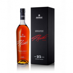 CHARLES AZNAVOUR 25 ANS - ARARAT BRANDY  0.7L