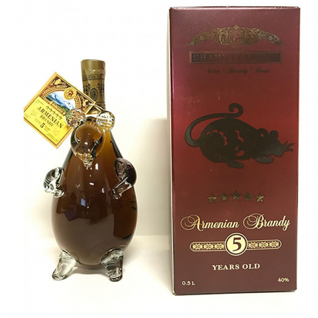 ARMENIAN BRANDY RAT 5 ANS 0.5L