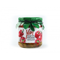 YAN - POIVRON ROUGE MARINÉ - BOCAL 0.47KG