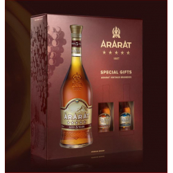 ARARAT BRANDY 5 ANS 0.7L + VINTAGE BRANDIES