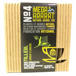 L'infusion du thé sachets N°4 Tilleul (Lipa) - Mega Ararat 26g