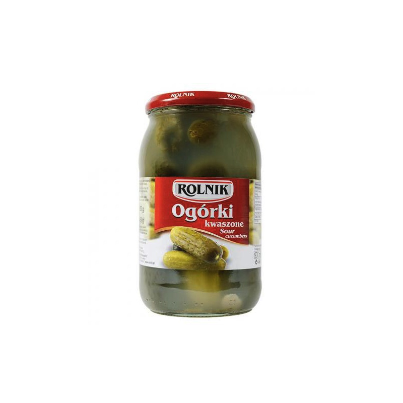 Cornichons salés Ogorki kwaszone 850g en vente direct Agripousse