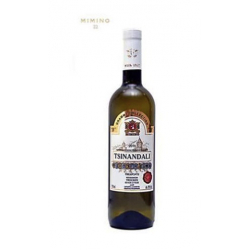Vin blanc sec Tsinandali 12% 0.75L