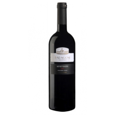 Vin rouge sec Mukuzani 13% 0.75L