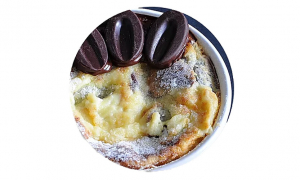 Clafoutis de Ravioles au Chocolats